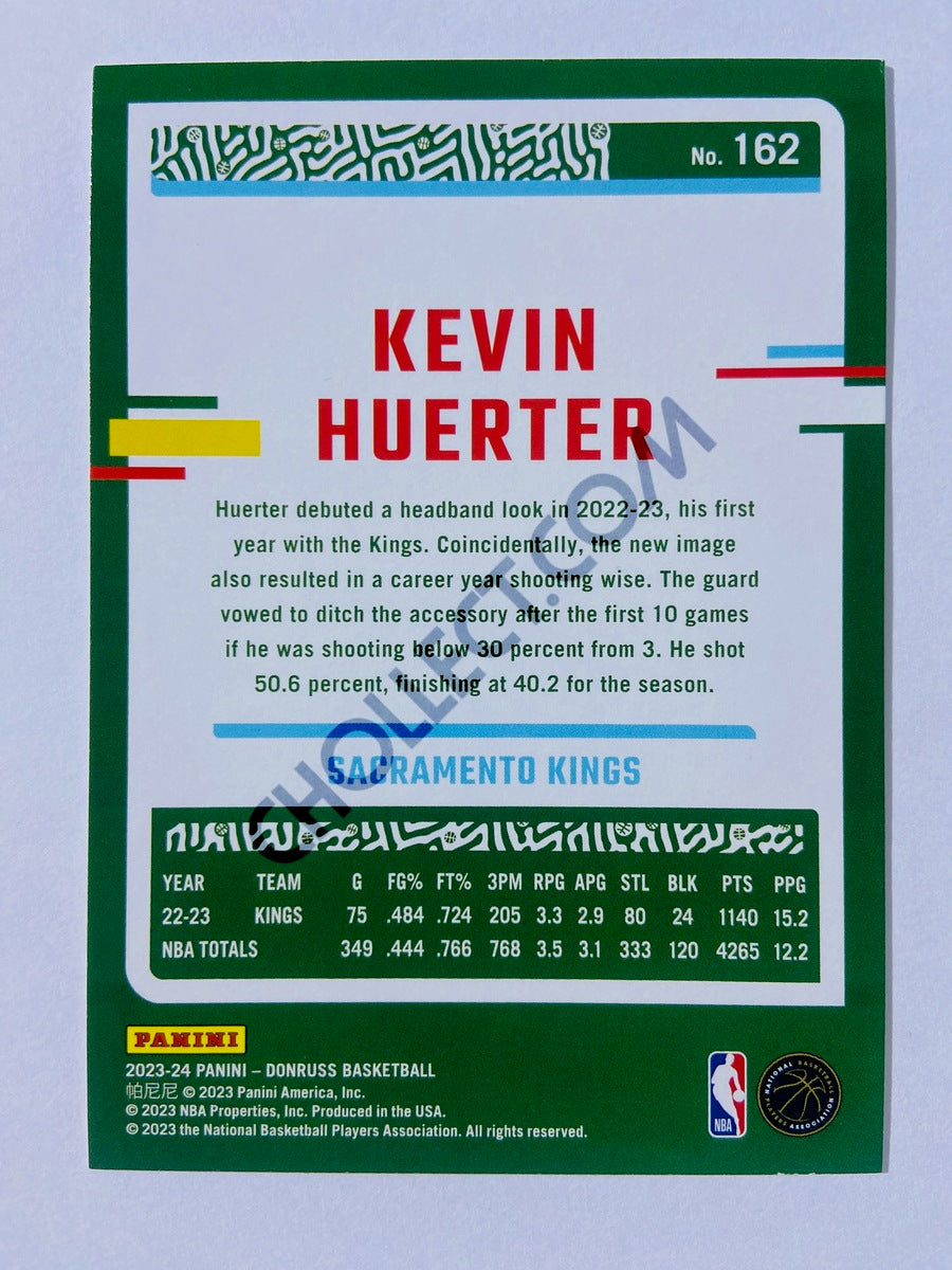 Kevin Huerter - Sacramento Kings 2023-24 Panini Donruss #162