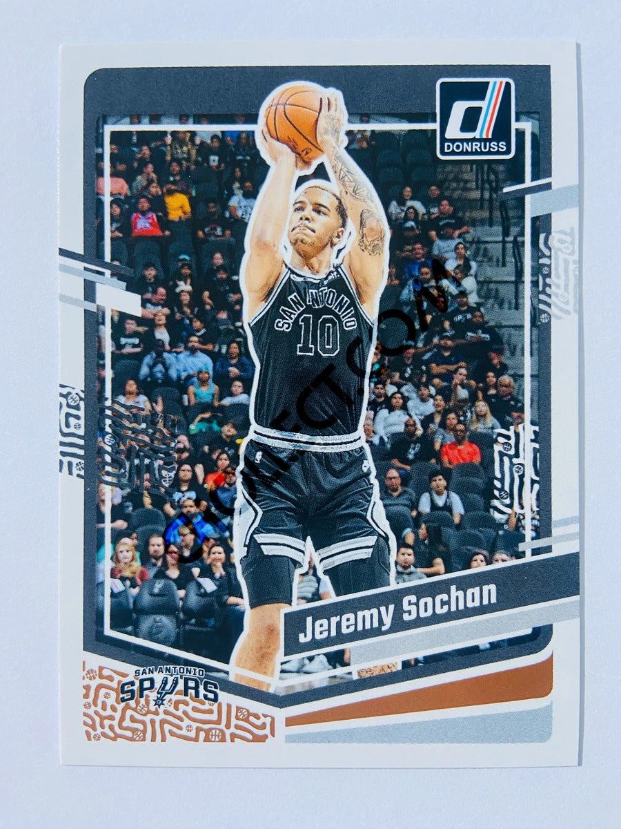 Jeremy Sochan - San Antonio Spurs 2023-24 Panini Donruss #168