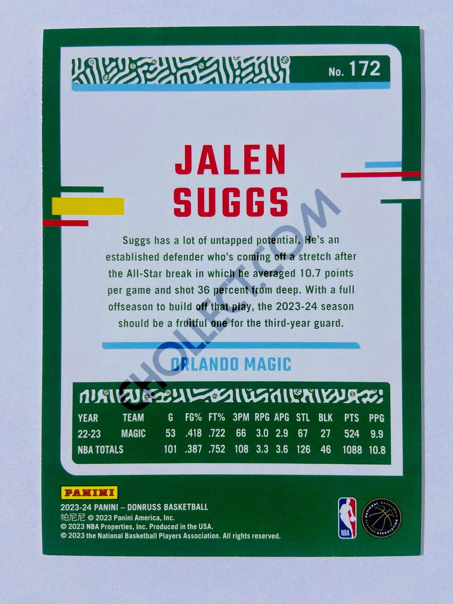 Jalen Suggs - Orlando Magic 2023-24 Panini Donruss #172