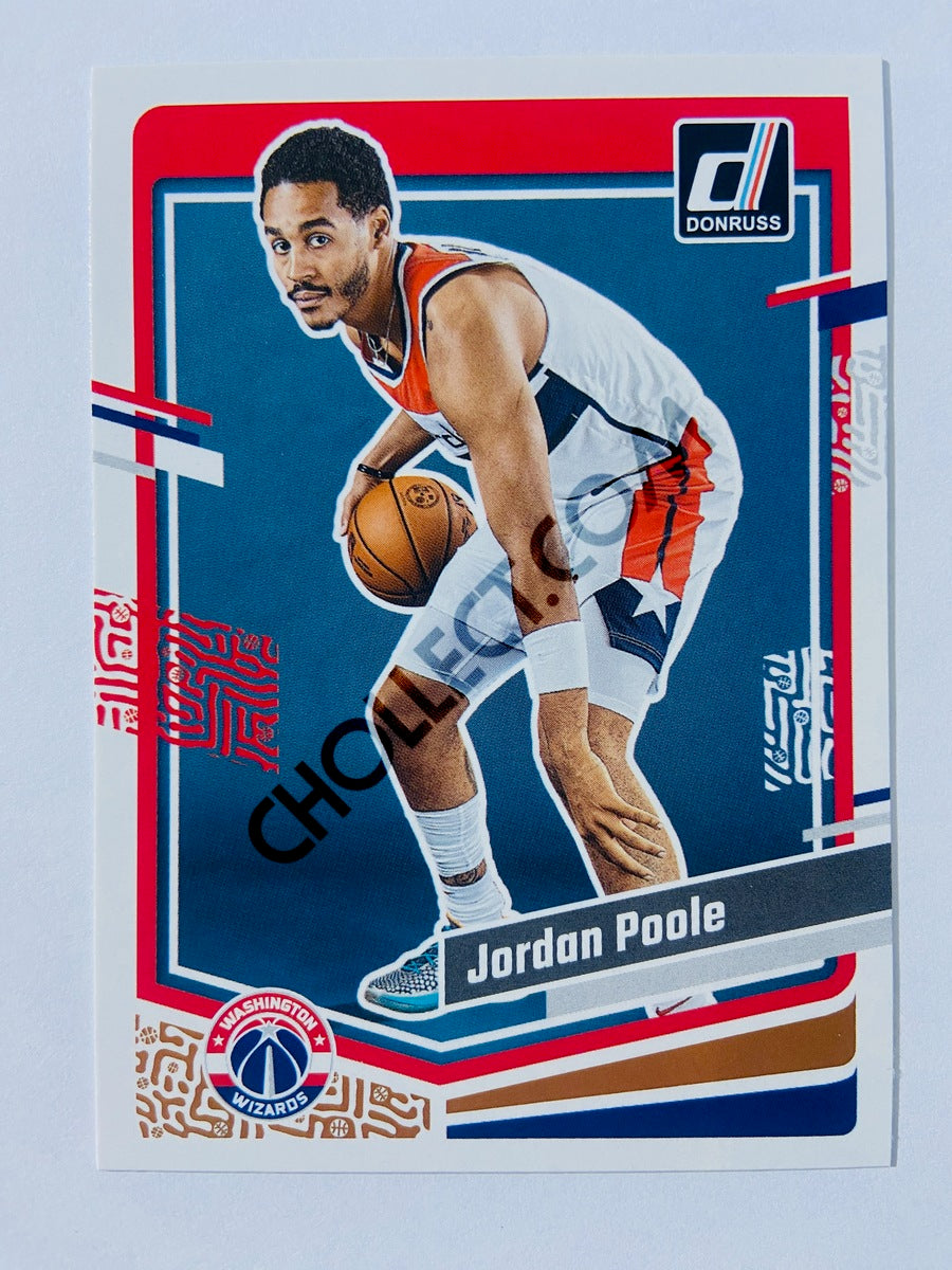 Jordan Poole - Washington Wizards 2023-24 Panini Donruss #177