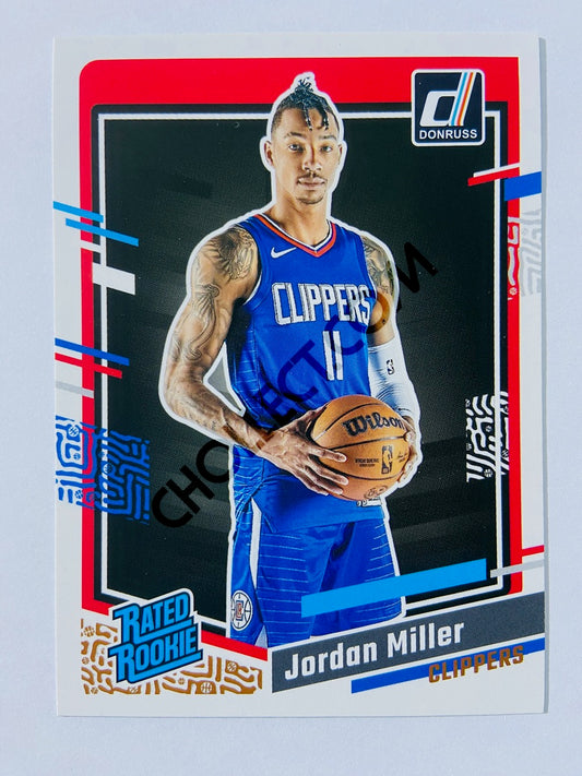 Jordan Miller - Los Angeles Clippers 2023-24 Panini Donruss Rated Rookie #236