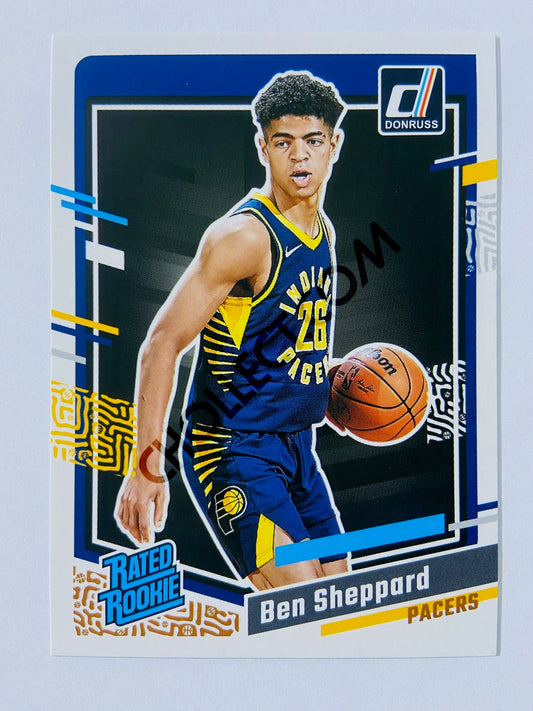 Ben Sheppard - Indiana Pacers 2023-24 Panini Donruss Rated Rookie #246