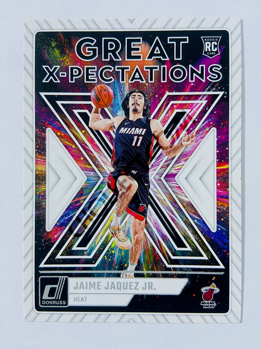 Jaime Jaquez Jr. - Miami Heat 2023-24 Panini Donruss Great X-Pectations RC Rookie #13