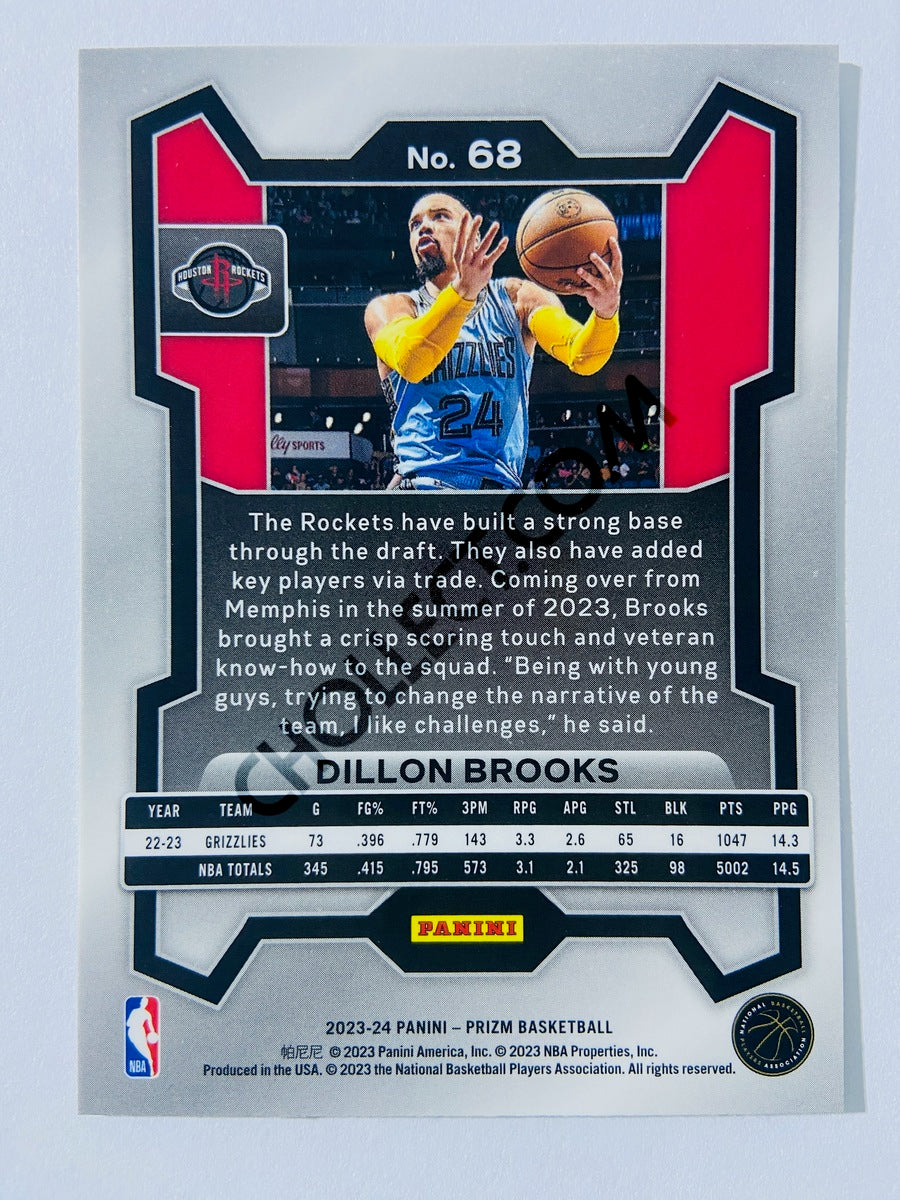 Dillon Brooks – Houston Rockets 2023-24 Panini Prizm #68