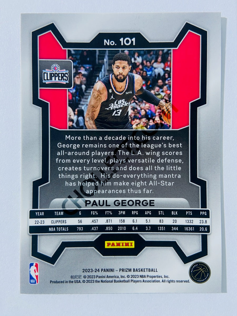 Paul George – Los Angeles Clippers 2023-24 Panini Prizm #101