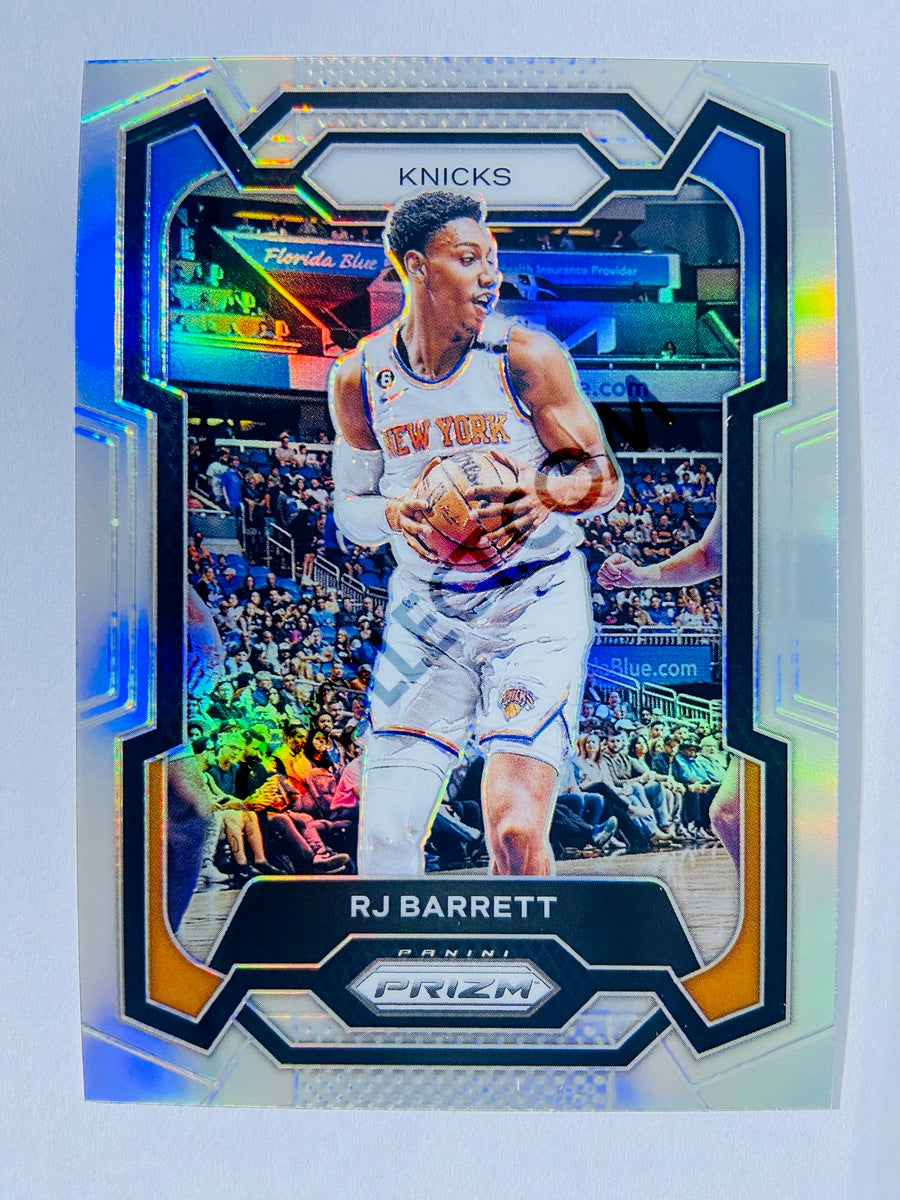 RJ Barrett – New York Knicks 2023-24 Panini Prizm Silver Parallel #263