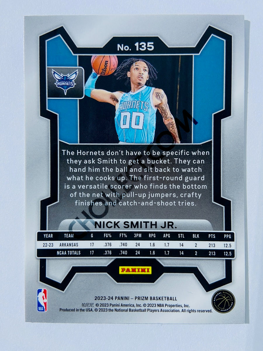 Nick Smith Jr. – Charlotte Hornets 2023-24 Panini Prizm RC Rookie #135