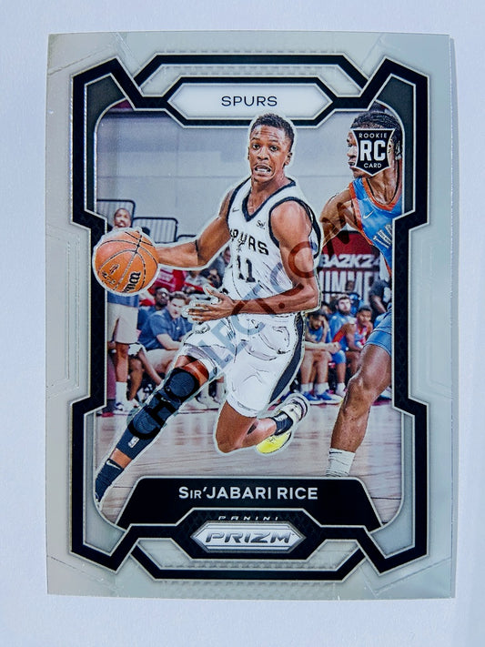 Sir'Jabari Rice – San Antonio Spurs 2023-24 Panini Prizm RC Rookie #299