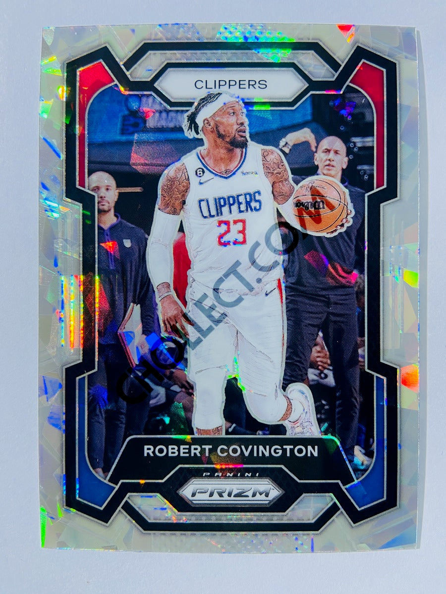 Robert Covington – Los Angeles Clippers 2023-24 Panini Prizm Cracked Ice Prizm Parallel #224