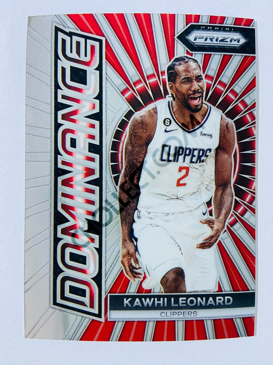 Kawhi Leonard – Los Angeles Clippers 2023-24 Panini Prizm Dominance Insert #18