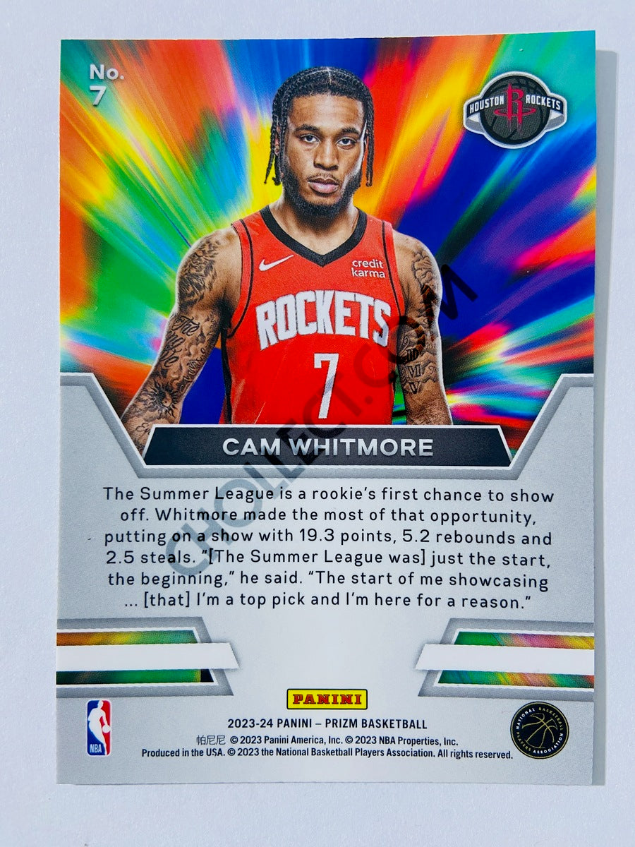 Cam Whitmore – Houston Rockets 2023-24 Panini Prizm Instant Impact Insert RC Rookie #7