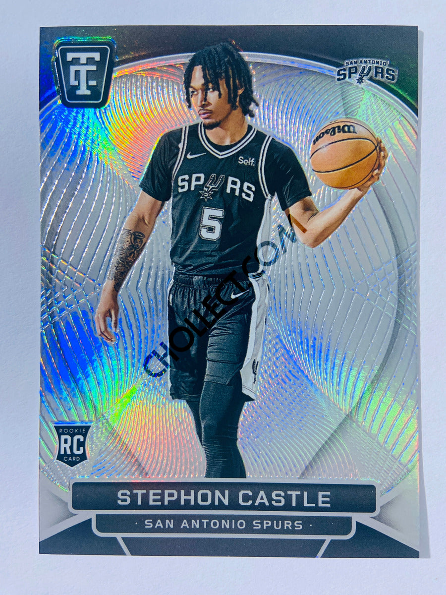 Stephon Castle – San Antonio Spurs 2024-25 Panini Totally Certified RC Rookie #167