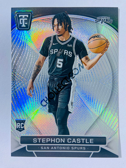 Stephon Castle – San Antonio Spurs 2024-25 Panini Totally Certified RC Rookie #167