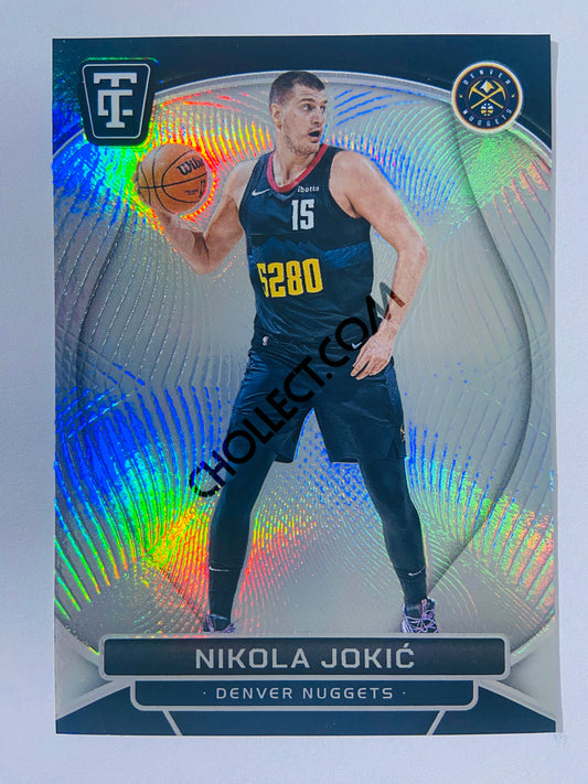 Nikola Jokic – Denver Nuggets 2024-25 Panini Totally Certified Mirror Parallel #19