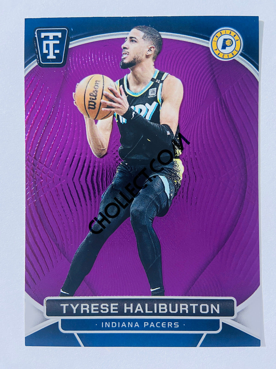 Tyrese Haliburton – Indiana Pacers 2024-25 Panini Totally Certified Purple Mirror #10