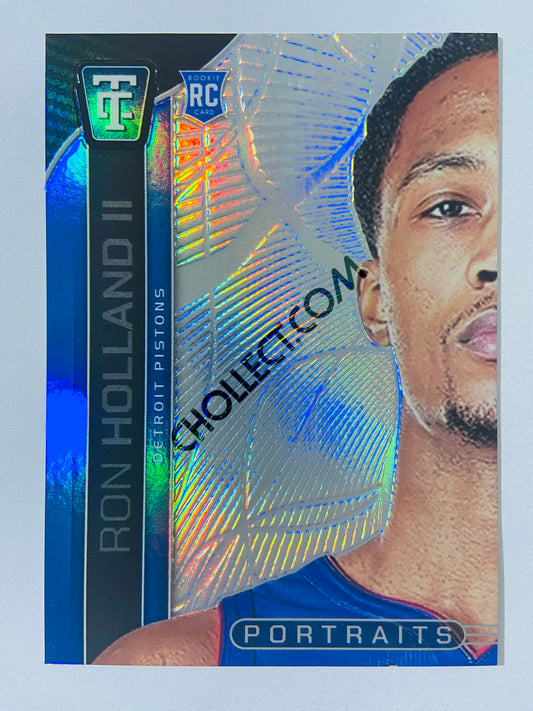 Ron Holland II – Detroit Pistons 2024-25 Panini Totally Certified Portraits RC Rookie #23