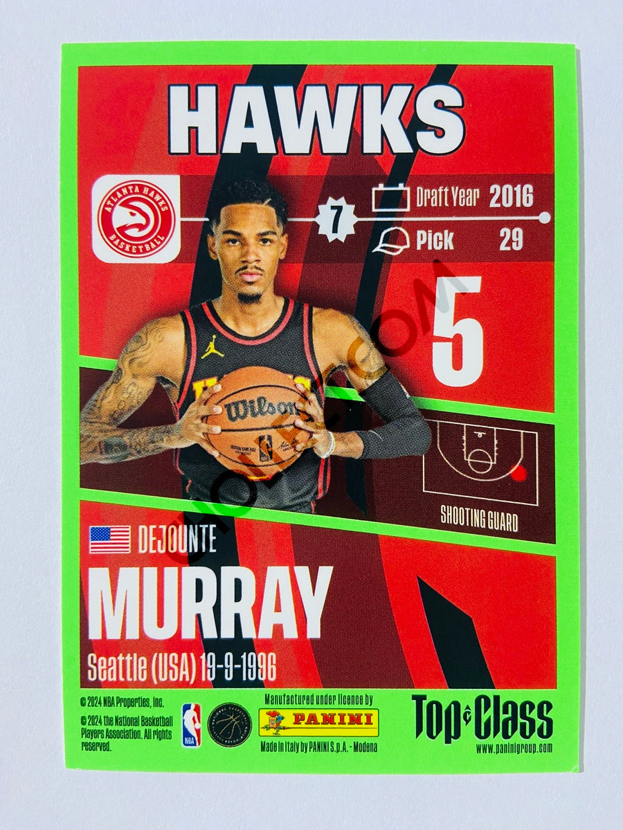 Dejounte Murray - Atlanta Hawks 2023-24 Panini Top Class #2