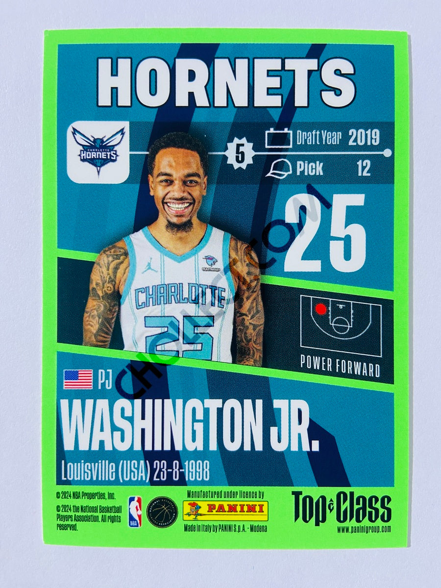 PJ Washington - Charlotte Hornets 2023-24 Panini Top Class #19