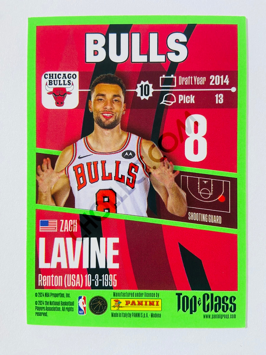 Zach Lavine - Chicago Bulls 2023-24 Panini Top Class #21