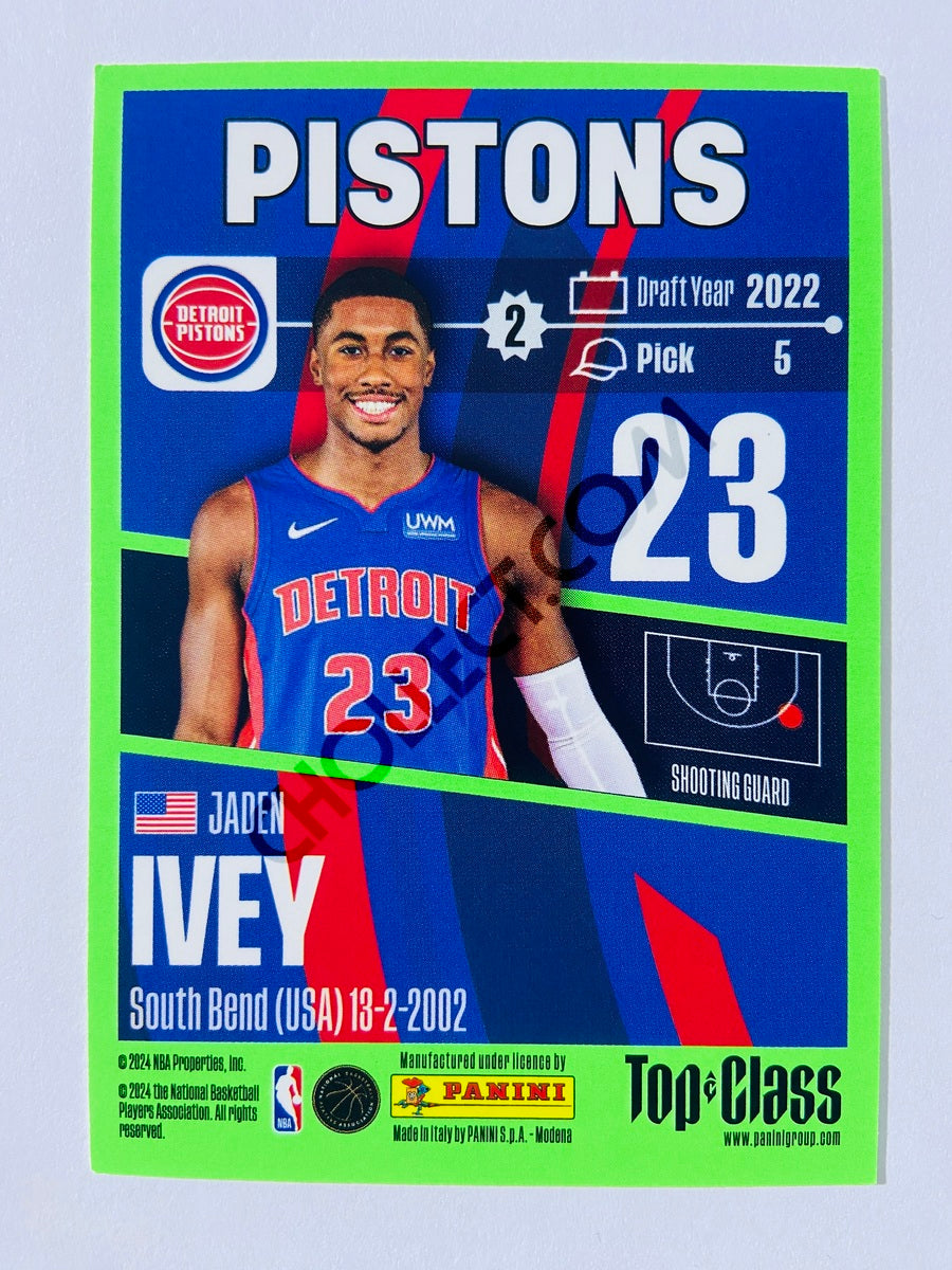 Jaden Ivey - Detroit Pistons 2023-24 Panini Top Class #29