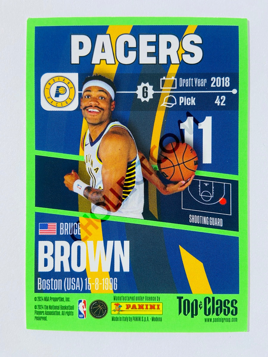 Bruce Brown - Indiana Pacers 2023-24 Panini Top Class #34