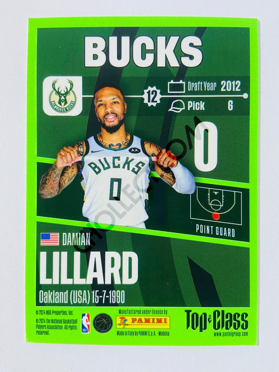 Damian Lillard - Milwaukee Bucks 2023-24 Panini Top Class #40