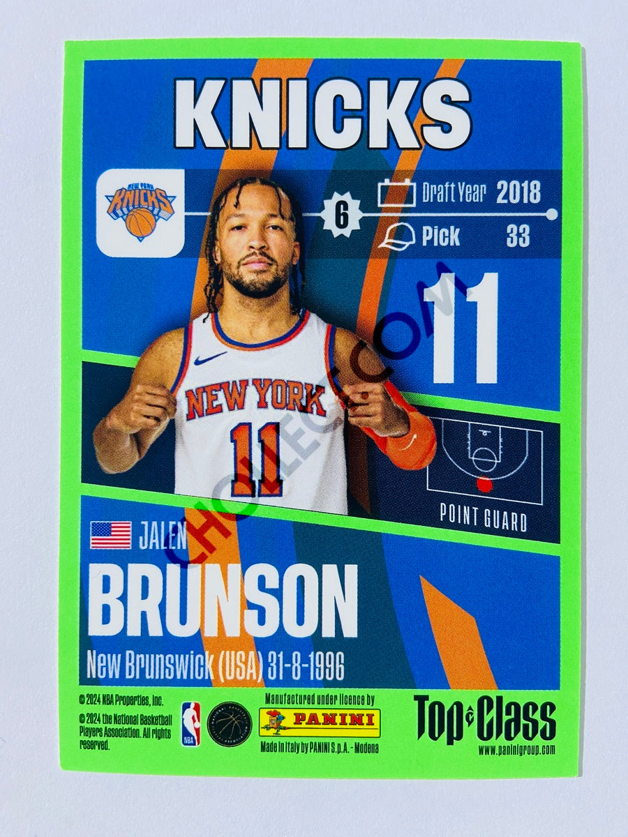 Jalen Brunson - New York Knicks 2023-24 Panini Top Class #44