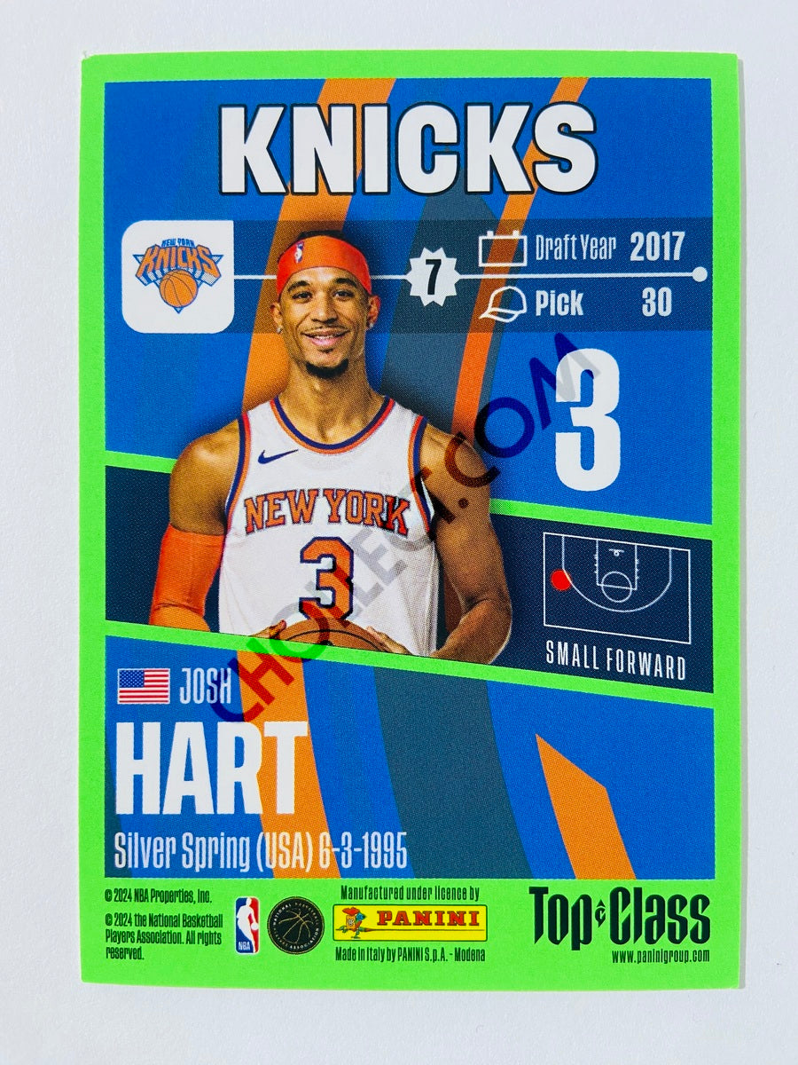 Josh Hart - New York Knicks 2023-24 Panini Top Class #45