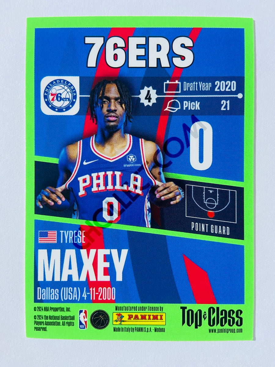 Tyrese Maxey - Philadelphia 76ers 2023-24 Panini Top Class #53