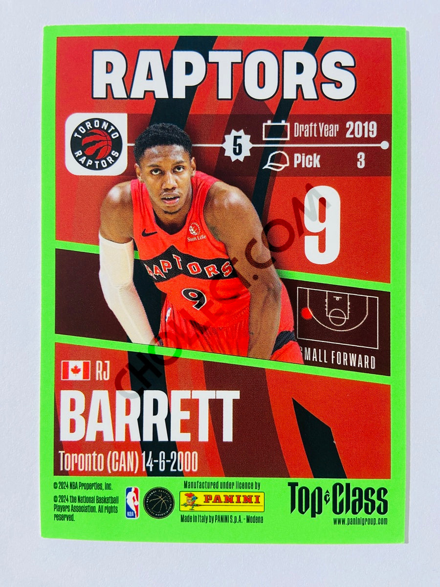 RJ Barrett - Toronto Raptors 2023-24 Panini Top Class #60