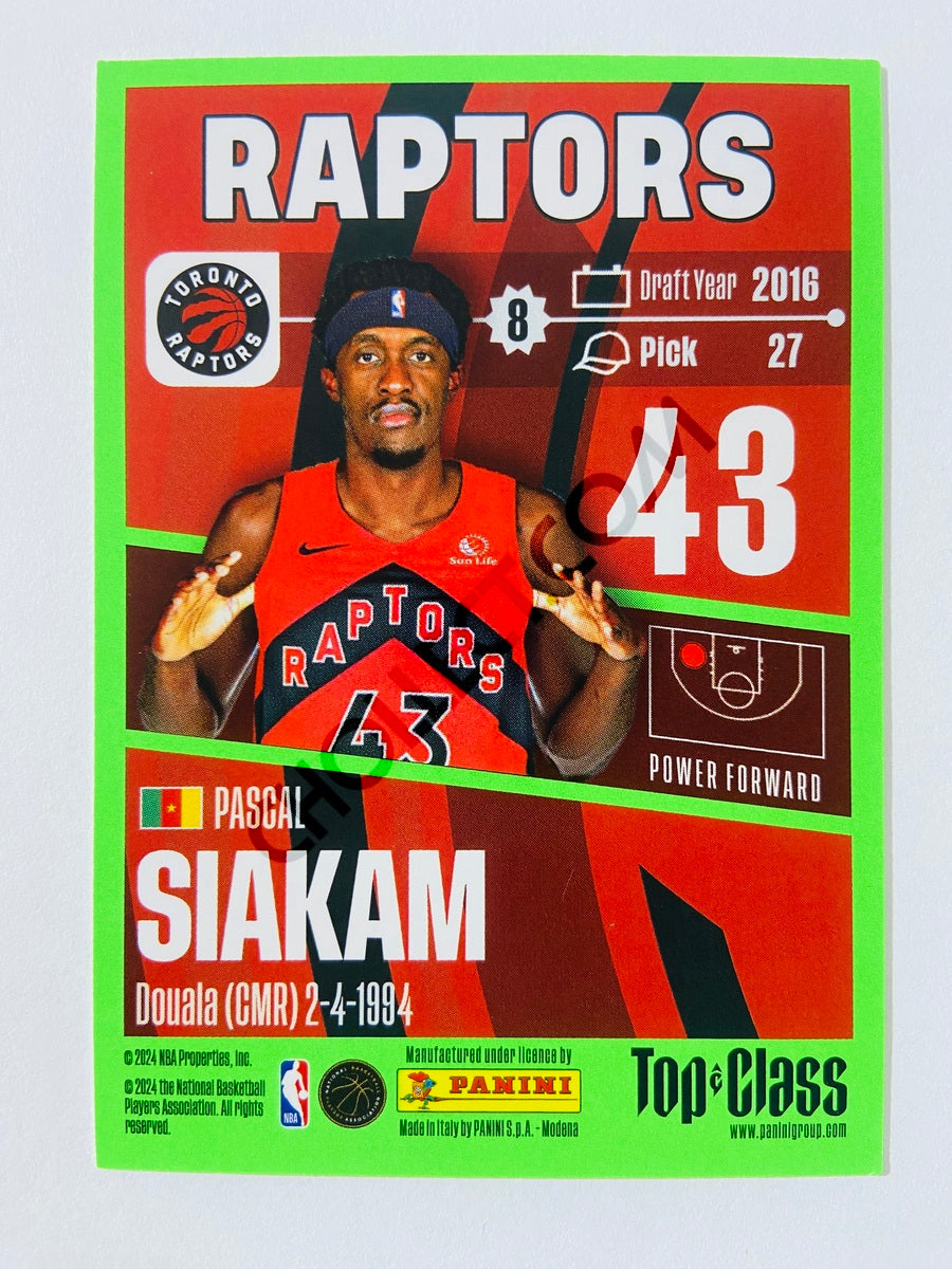 Pascal Siakam - Toronto Raptors 2023-24 Panini Top Class #61