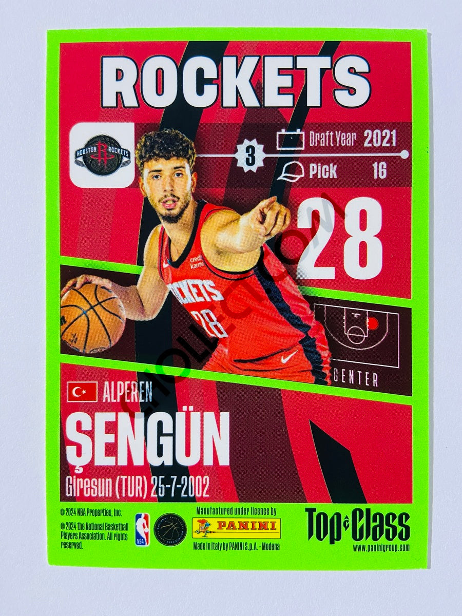 Alperen Sengun – Houston Rockets 2023-24 Panini Top Class #85