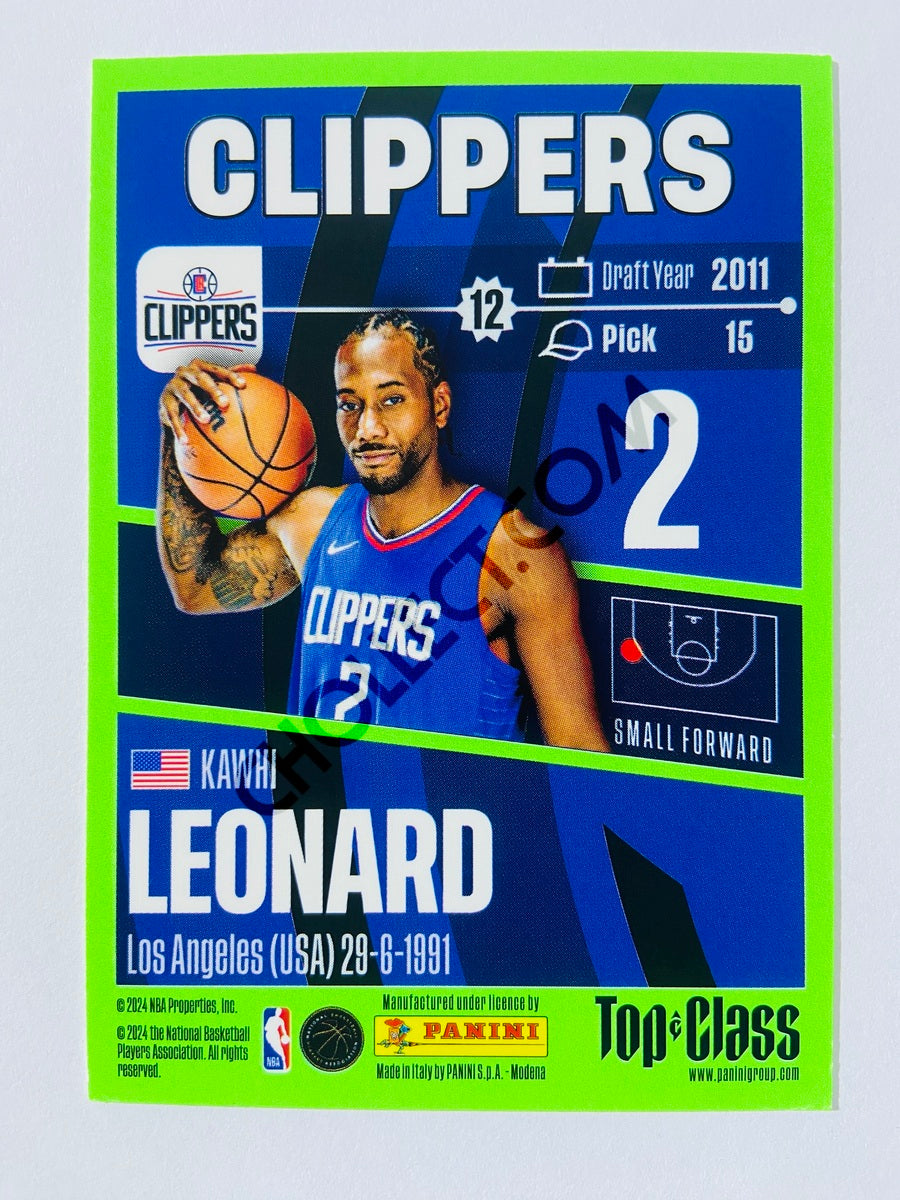 Kawhi Leonard - Los Angeles Clippers 2023-24 Panini Top Class #89