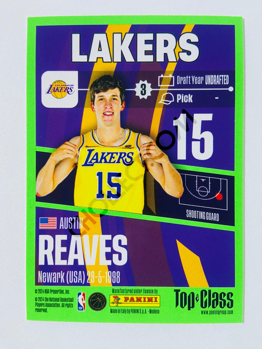 Austin Reaves - Los Angeles Lakers 2023-24 Panini Top Class #91