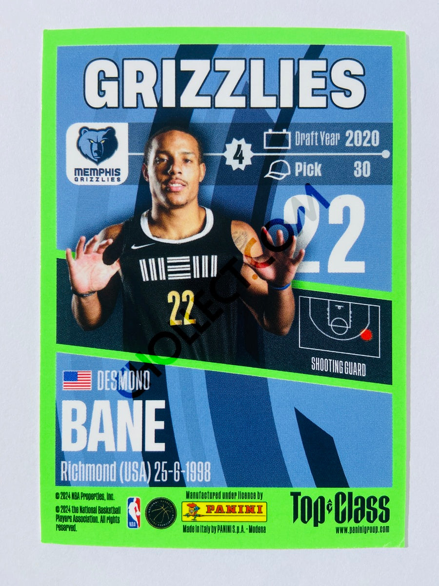 Desmond Bane - Memphis Grizzlies 2023-24 Panini Top Class #97