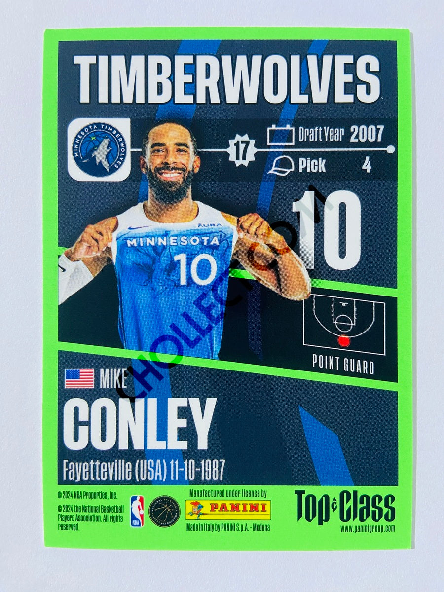 Mike Conley - Minnesota Timberwolves 2023-24 Panini Top Class #99