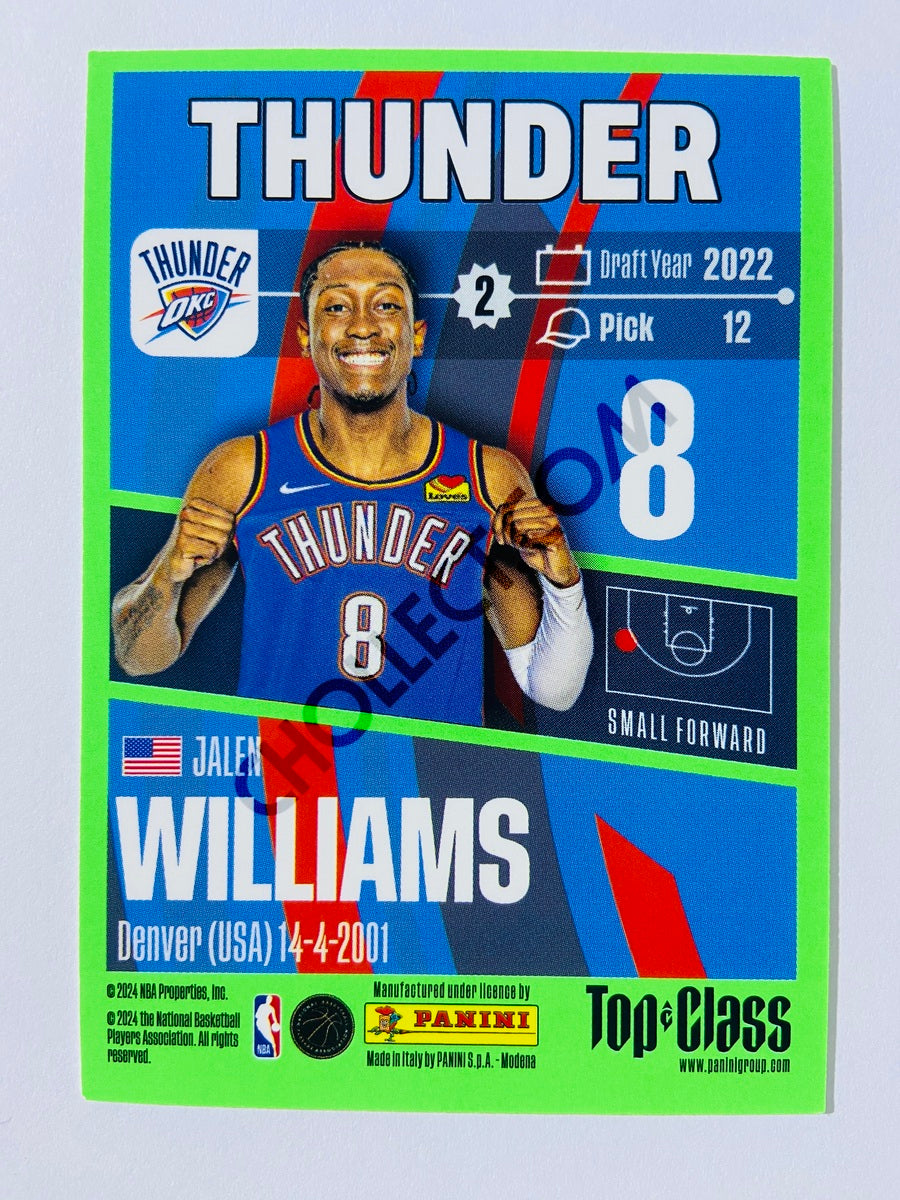 Jalen Williams - Oklahoma City Thunder 2023-24 Panini Top Class #110