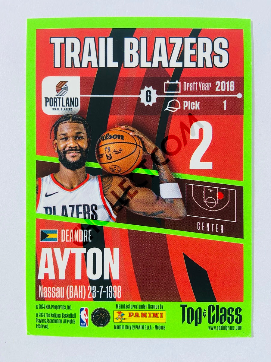 Deandre Ayton - Portland Trail Blazers 2023-24 Panini Top Class #121