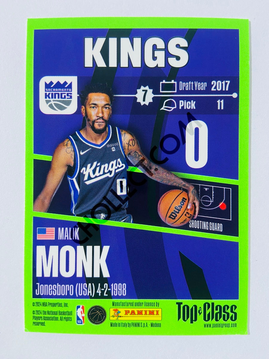 Malik Monk - Sacramento Kings 2023-24 Panini Top Class #123