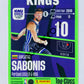 Domantas Sabonis - Sacramento Kings 2023-24 Panini Top Class #126