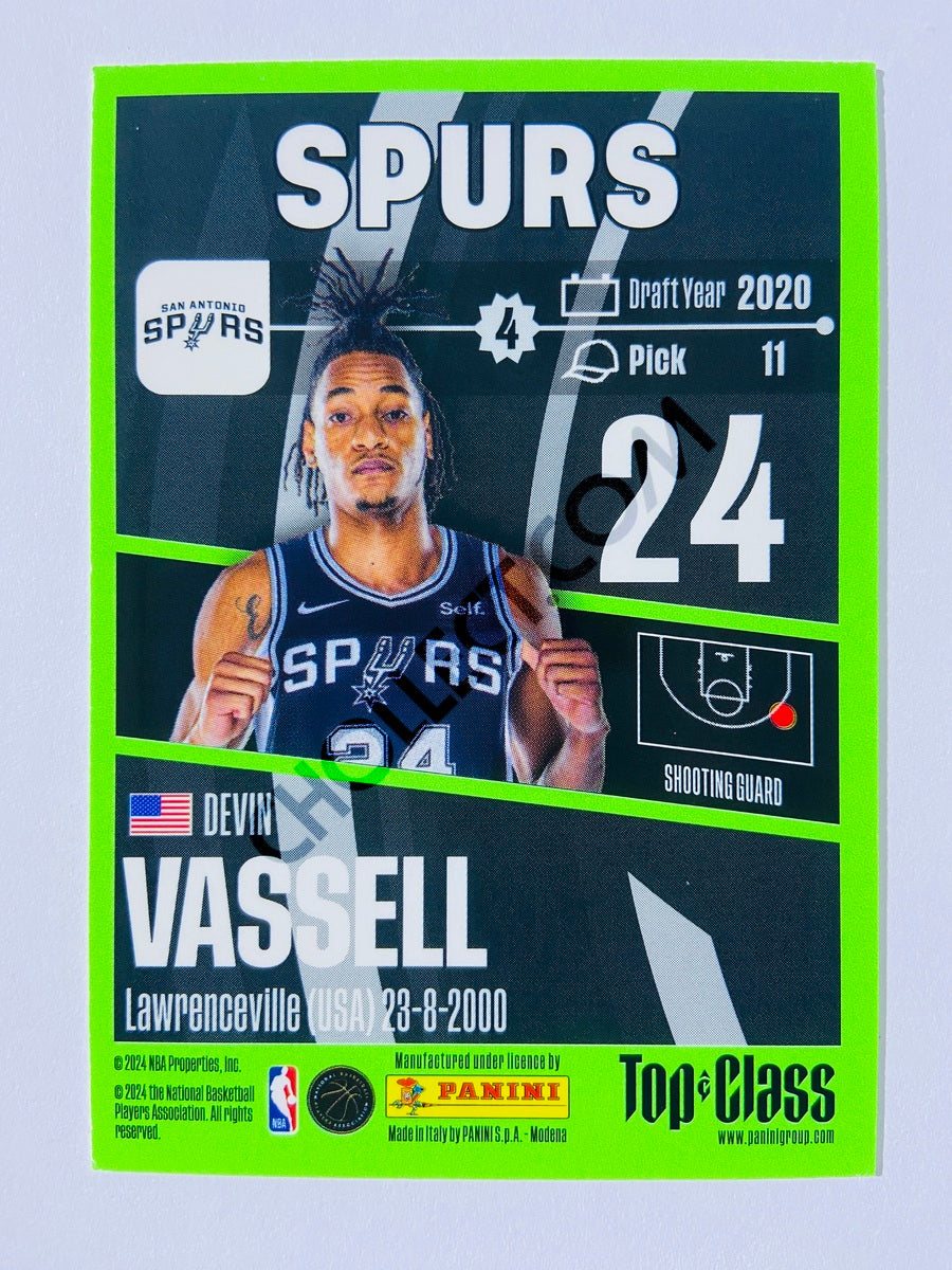 Devin Vassell – San Antonio Spurs 2023-24 Panini Top Class #127