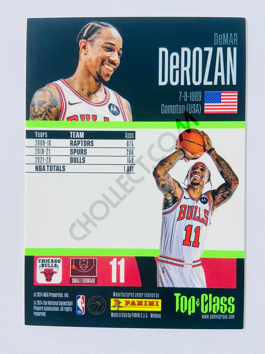 Demar DeRozan - Chicago Bulls 2023-24 Panini Top Class Master Class #236
