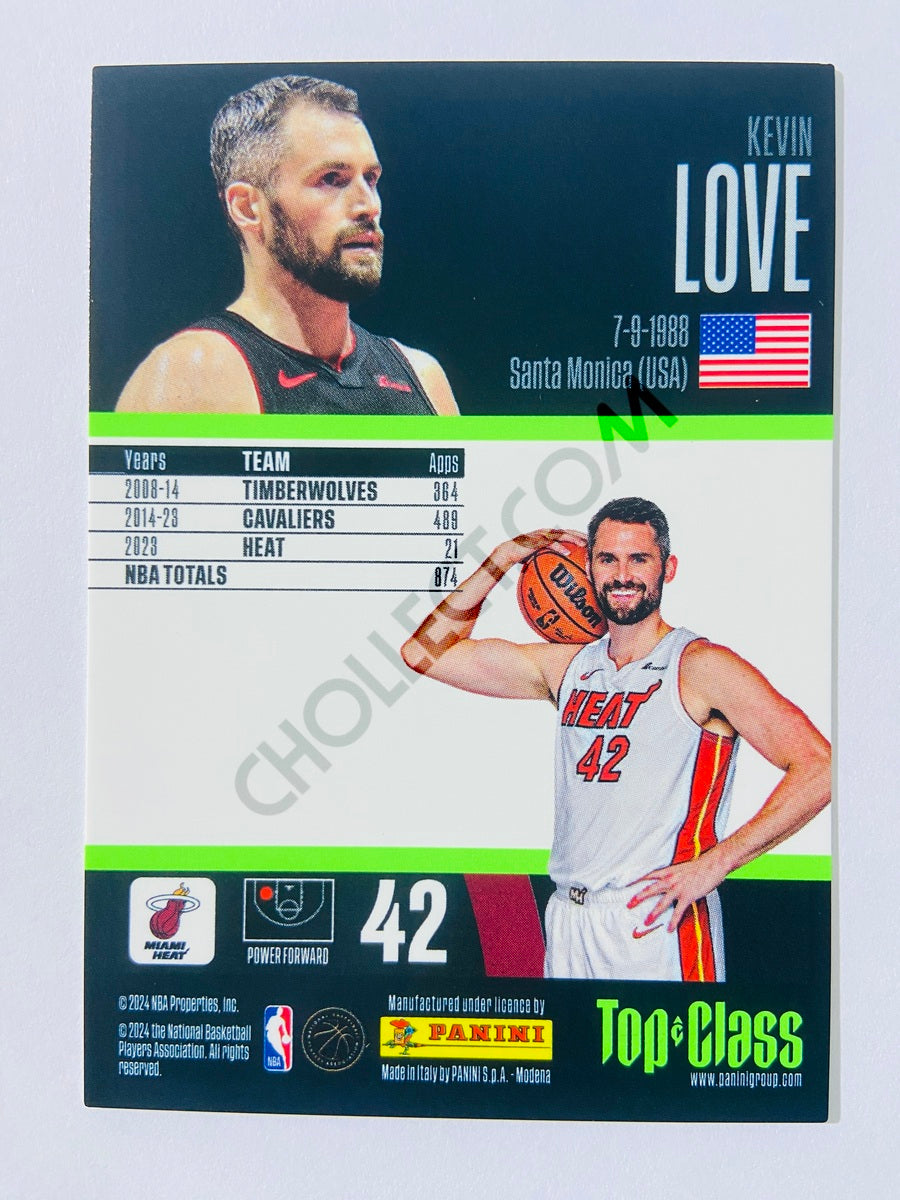 Kevin Love - Miami Heat 2023-24 Panini Top Class Master Class #238