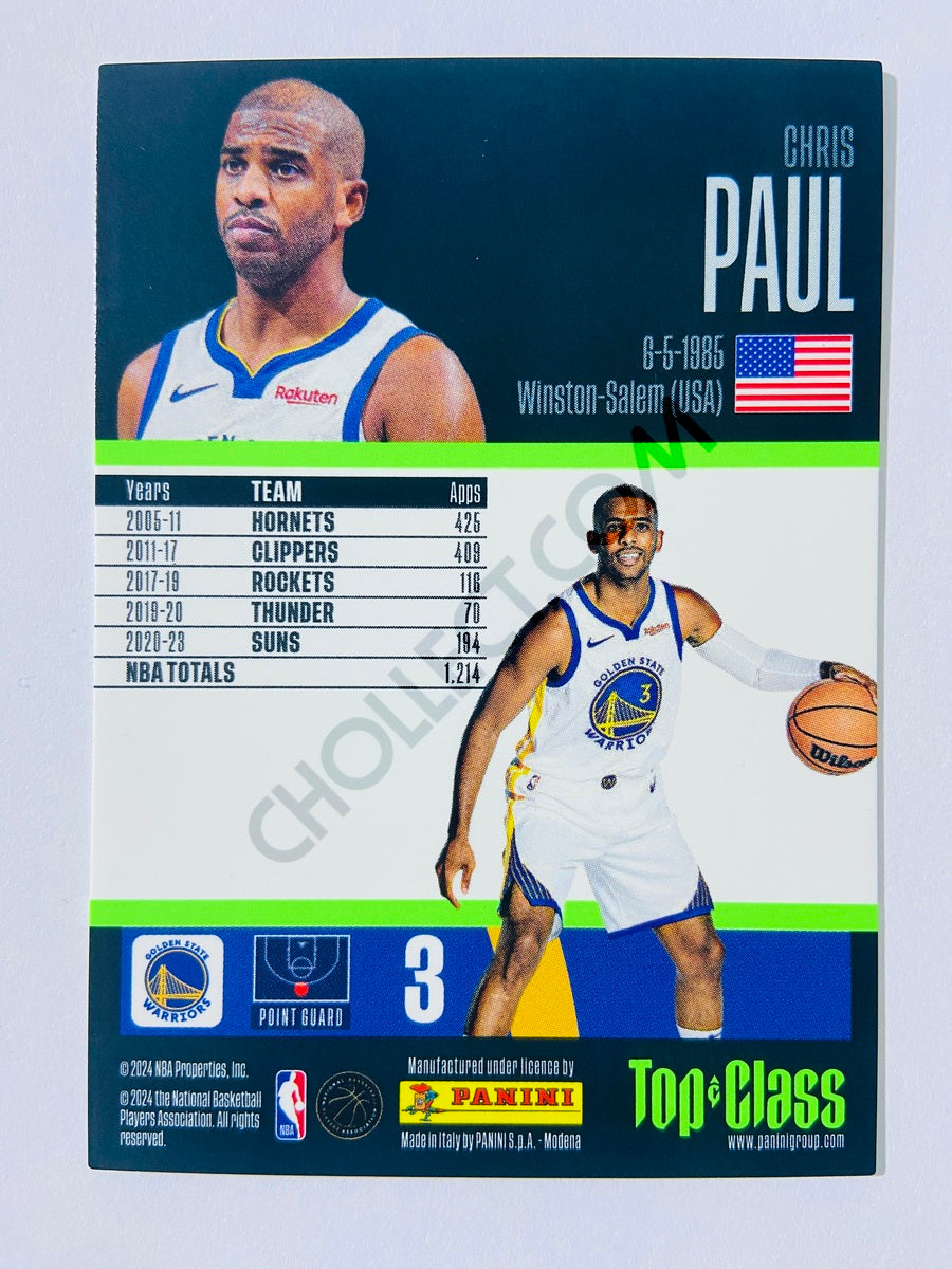 Chris Paul - Golden State Warriors 2023-24 Panini Top Class Master Class #243