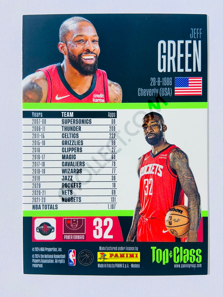 Jeff Green - Houston Rockets 2023-24 Panini Top Class Master Class #244