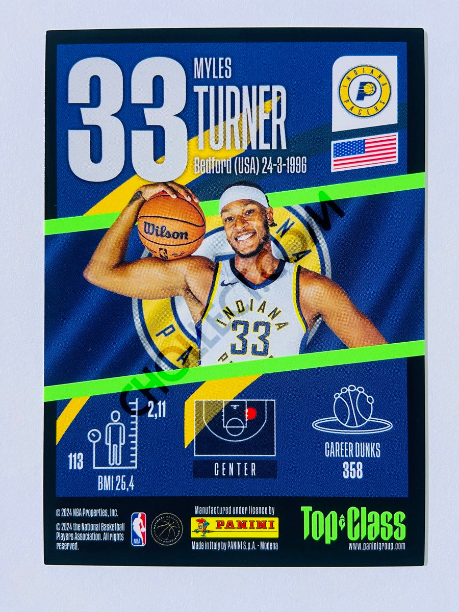 Myles Turner - Indiana Pacers 2023-24 Panini Top Class Max Power #165