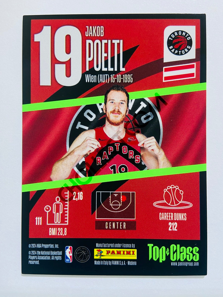 Jakob Poeltl - Toronto Raptors 2023-24 Panini Top Class Max Power #171