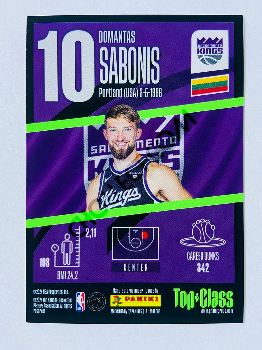 Domantas Sabonis - Sacramento Kings 2023-24 Panini Top Class Max Power #178