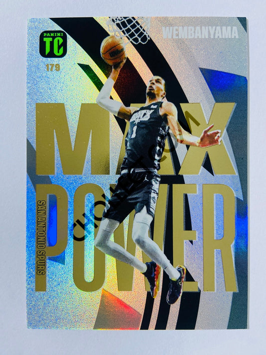 Victor Wembanyama - San Antonio Spurs 2023-24 Panini Top Class Max Power #179