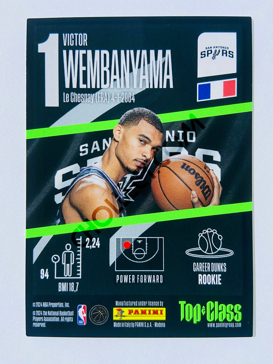 Victor Wembanyama - San Antonio Spurs 2023-24 Panini Top Class Max Power #179